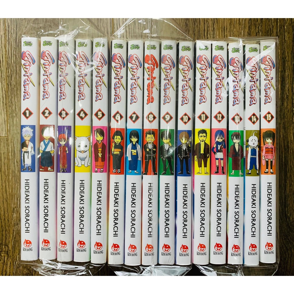 Gintama bìa rời 1-15