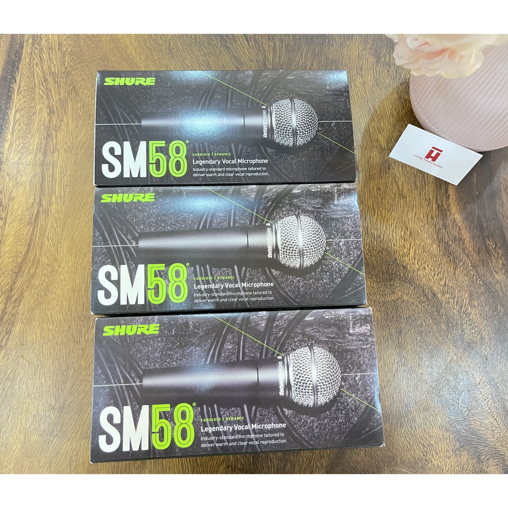 Micro Có Dây Shure SM58  - Micro Vocal chính hãng