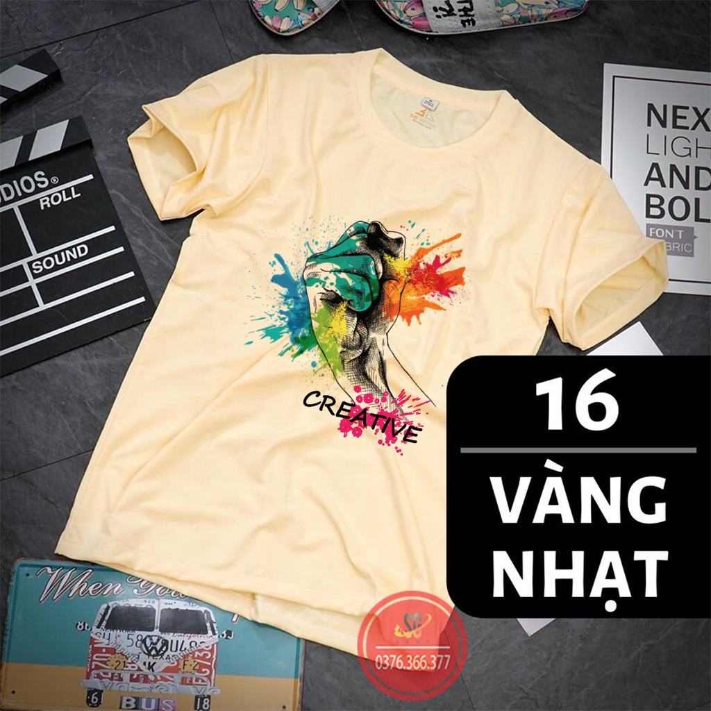 Áo thun hội nhóm CREATIVE độc đáo phông unisex nam nữ thun cotton mềm mịn nhiều màu ANL1002 | DONGPHUCSG
