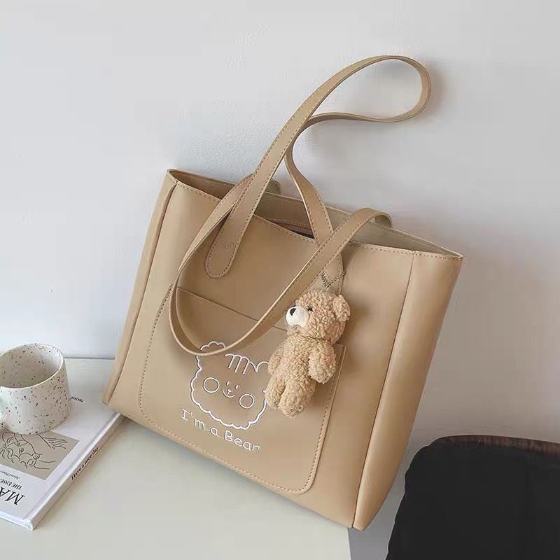 Túi xách nữ công sở đẹp để vừa A4 tote da pu đi học đi chơi thời trang cao cấp giá rẻ HT066