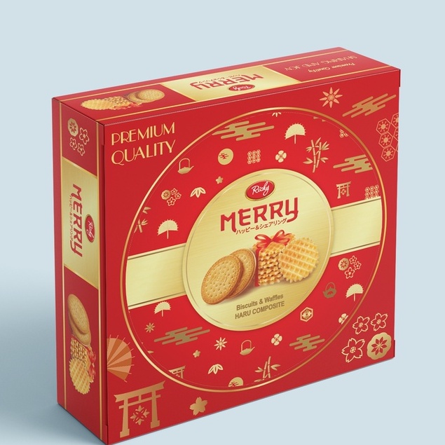 Bánh Richy Merry Nhật thập cẩm 333g