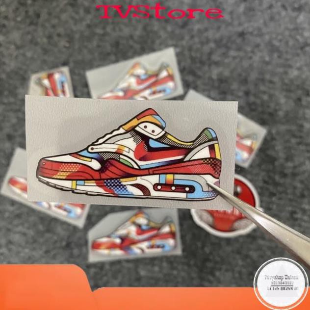 - Decal Logo Sticker Patch in áo ủi trực tiếp lên vải hình