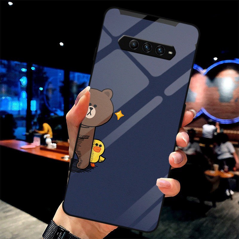 Ốp Lưng Mặt Kính Cường Lực Chống Rơi In Hình Sáng Tạo Cho Xiaomi Black Shark 4 / 4pro | BigBuy360 - bigbuy360.vn
