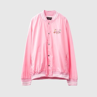 áo khoát bomber màu hồng