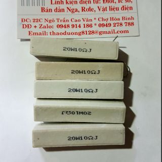 Trở sứ 20w - 10 ôm combo 5 cái