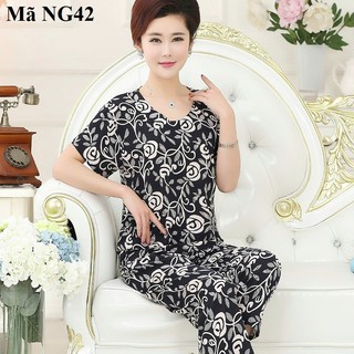 Bộ đồ mặc nhà cho người trung niên, người lớn tuổi NG42