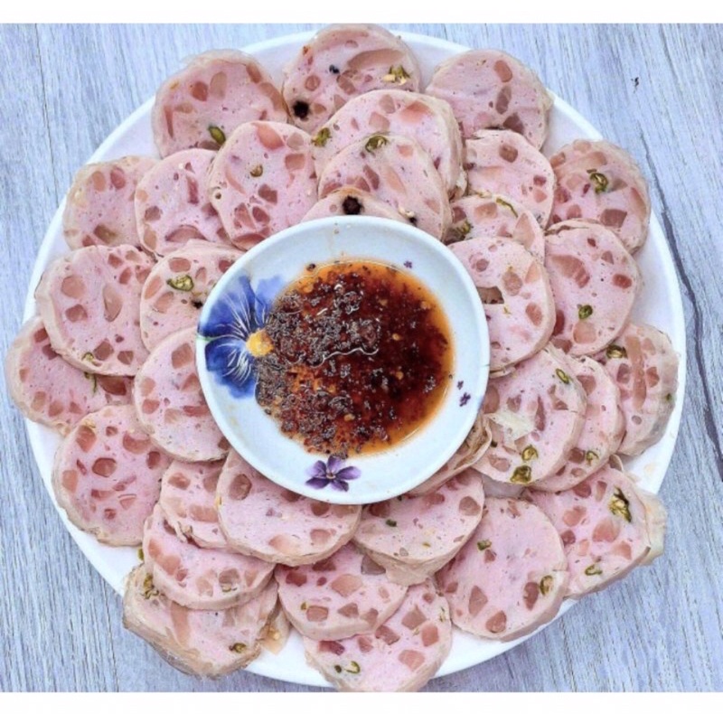 Chả lụa bì ớt xiêm xanh 500g