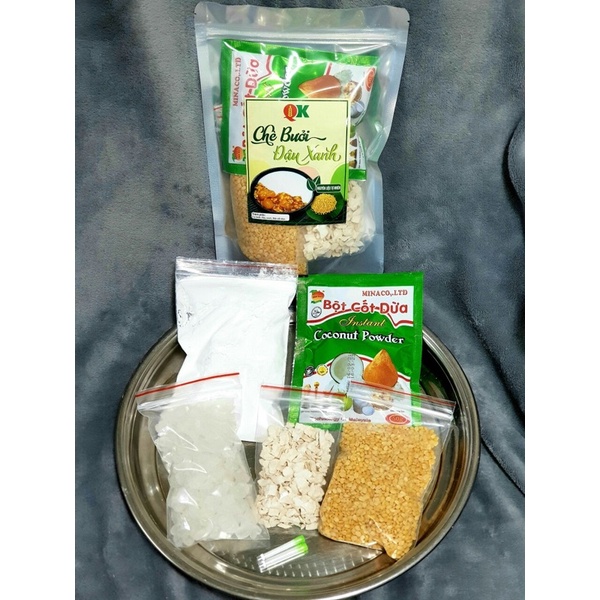Set chè bưởi đậu xanh 30 chén