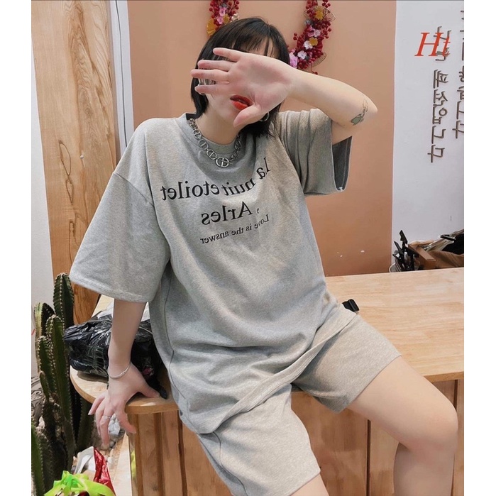 Bộ đùi xám chữ La nui H2B977