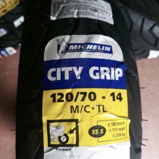 Lốp trước 120/70-14 michelin city grip