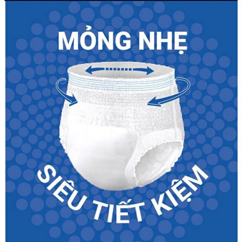 MỘT MIẾNG DÙNG THỬ⚡Tã bỉm quần người lớn SMILE, PEPPY kháng khuẩn siêu  thấm hút tốt, size M8 miếng L7 miếng từ 40_70kg