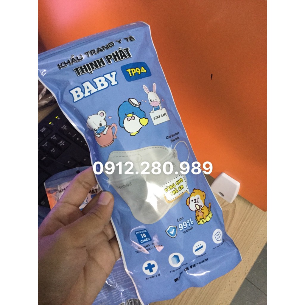 KHẨU TRANG EM BÉ HƯNG THỊNH-THÙNG 600 CÁI.
