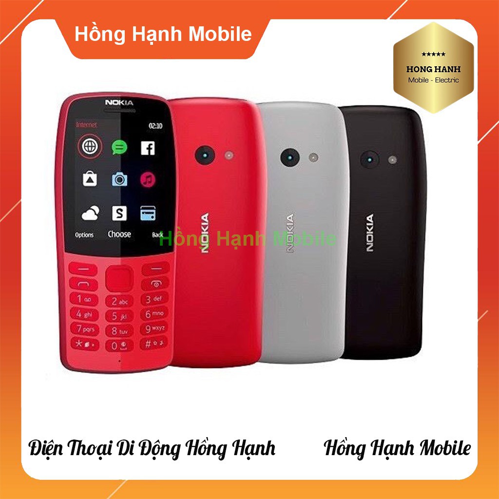 Điện Thoại Nokia 210 2 Sim - Hàng Chính Hãng I Nguyên Seal I Hàng Công Ty - Shop Điện Thoại Hồng Hạnh