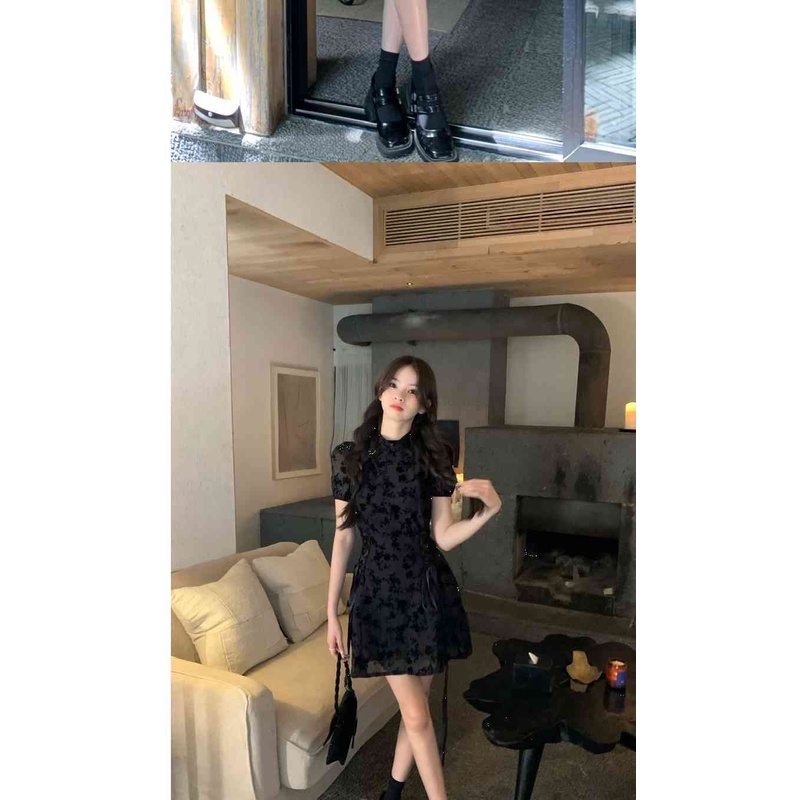 Đầm Sườn Xám Tay Ngắn Dáng Ôm Phong Cách Trung Hoa Thời Trang Mùa Hè Mới 2022