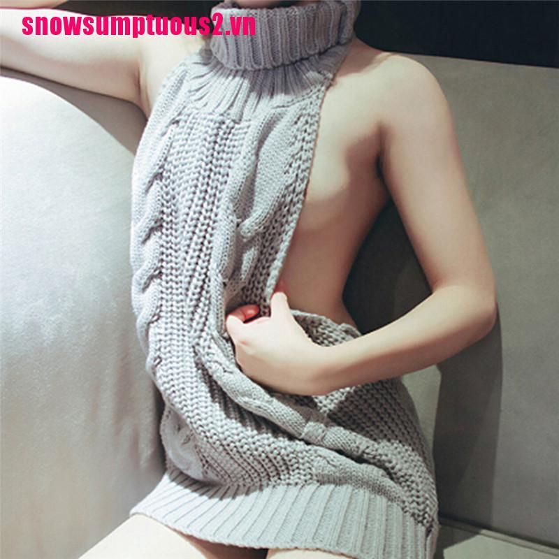 Áo Sweater Tay Dài Hở Vai In Hình Nhân Vật anime Quyến Rũ