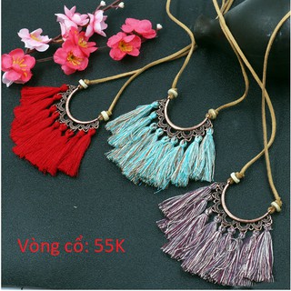 Vòng cổ tuarua boho / bohemian / vintage
