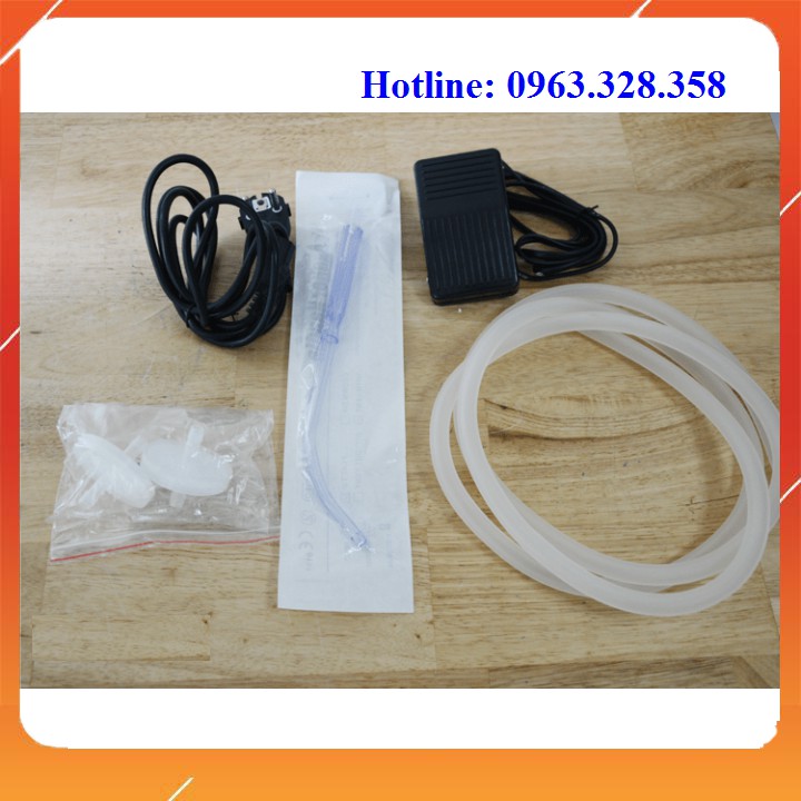 Máy hút dịch, mũi đờm 2 bình Lucass ss-8a cho phòng khám, bệnh viện tặng kèm 2 đầu hút hàng bảo hành chính hãng 12 tháng