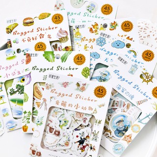 Set 45 hình dán sticker trang trí