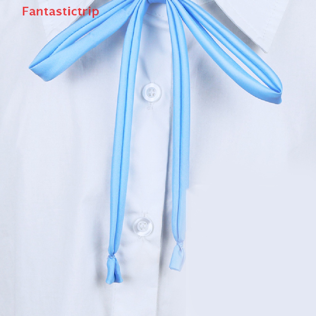 [Fantastictrip] Nơ JK Mỏng Sa Nhật Bản Trang Trí Cổ Áo Cho Học Sinh Nữ Mới