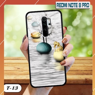 Ốp cường lực kính in 3D cho Xiaomi Redmi Note 8 Pro