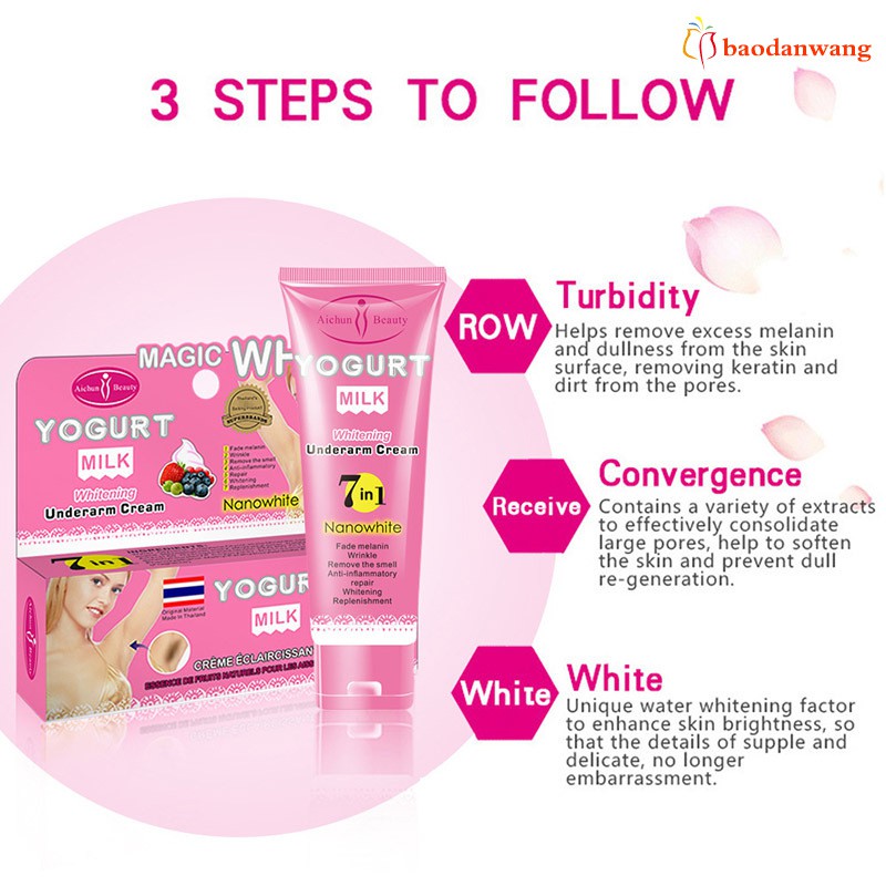 [Hàng mới về] Kem làm trắng vùng da dưới cánh tay hiệu quả