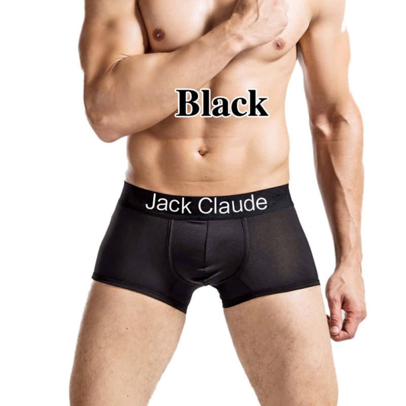 Quần Lót Boxer Màu Đen Chất Lượng Cao Cho Nam