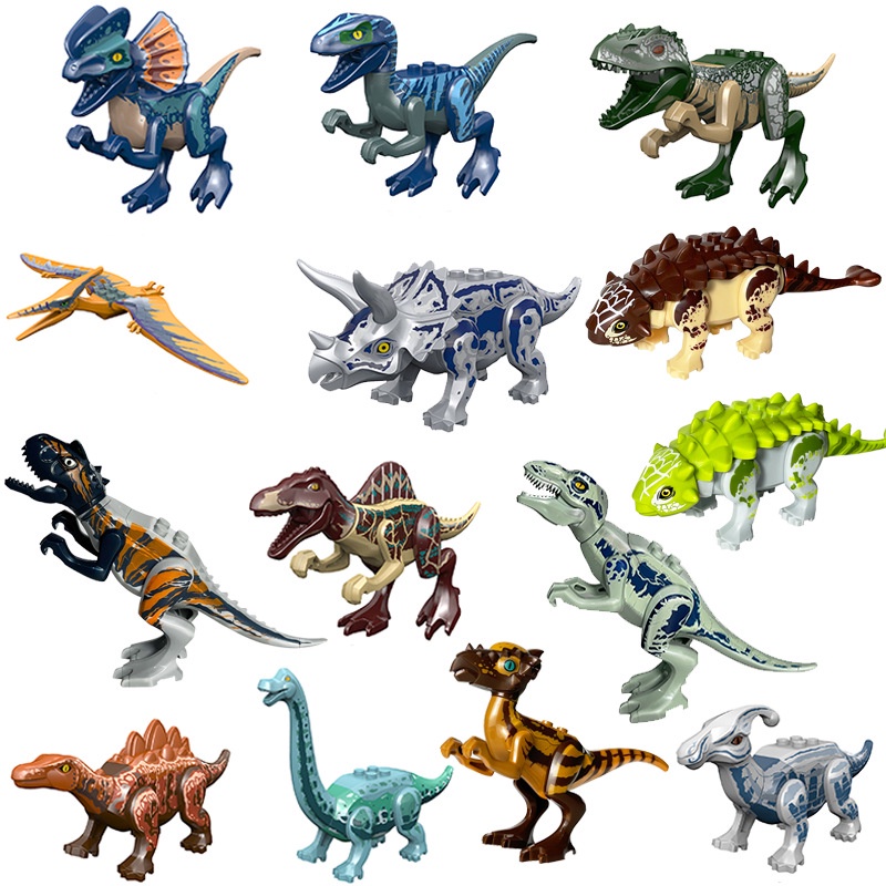 Bộ Đồ Chơi Lắp Ráp Khủng Long Jurassic Cho Bé