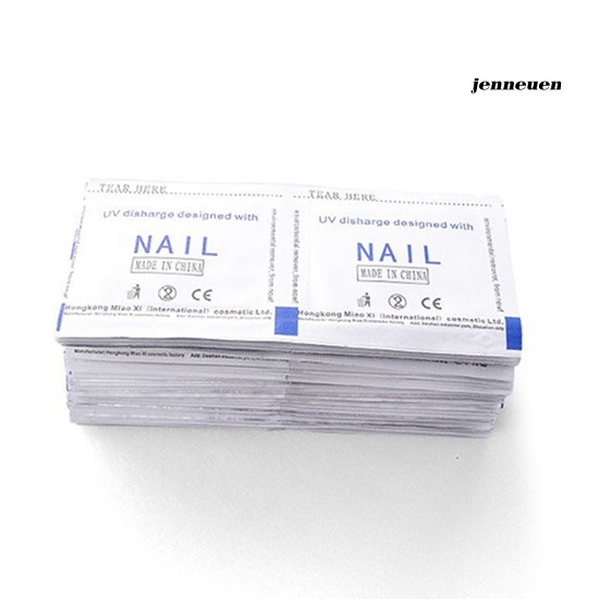 [Hàng mới về] Bộ 50 túi tẩy sơn móng tay chuyên dụng chất lượng cao