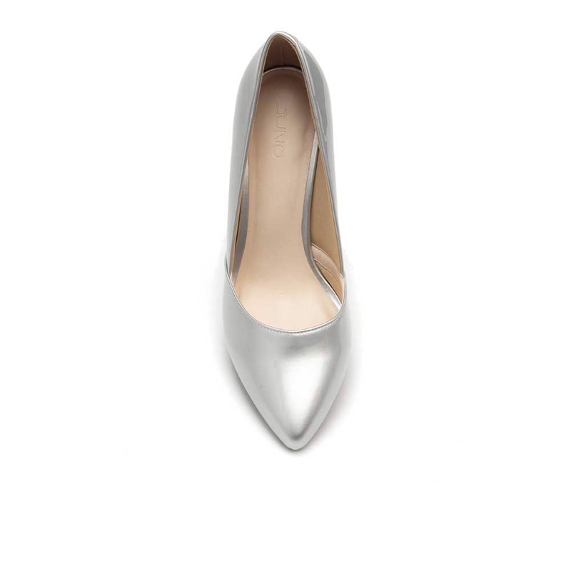 Giày cao gót ánh bạc JUNO