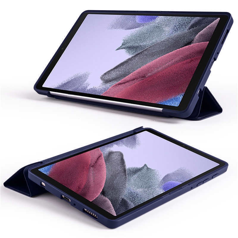 Ốp Lưng Chất Liệu TPU Phối Da Chống Sốc Cho Samsung Galaxy Tab A8 X200 X205 10.5" 2021