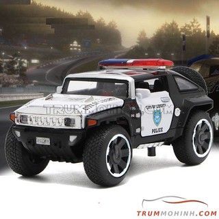 Mô hình xe hummer hx cảnh sát 1:32