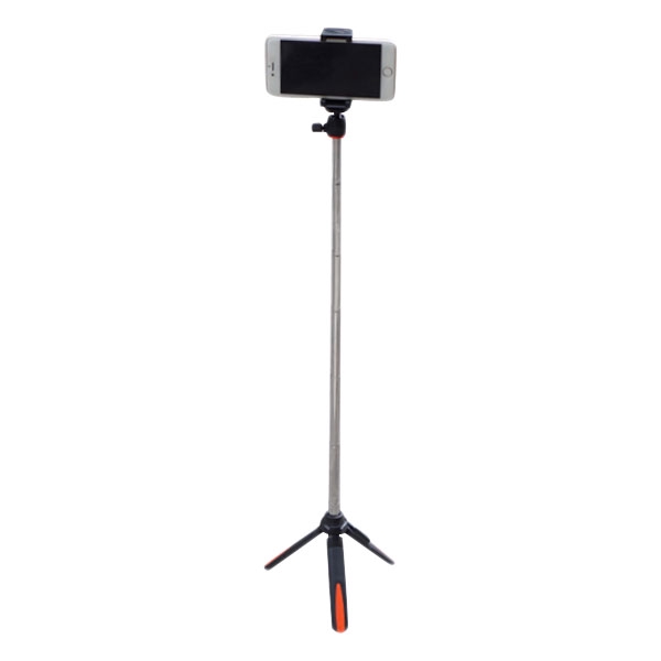 Gậy Selfie Chụp Hình Tự Sướng Hỗ Trợ Bluetooth 3.0 Tích Hợp Tripod Benro MK10 (Đen Cam) - Hàng Nhập Khẩu