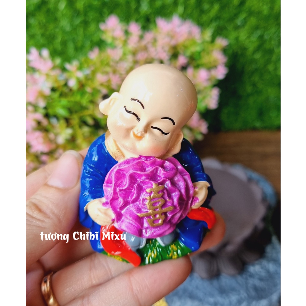 05 chú tiểu Ngũ Phúc Lâm Môn 7cm