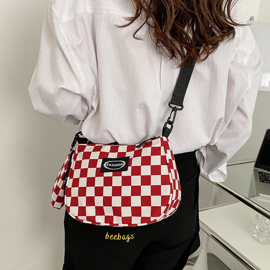 Túi Đeo Chéo Unisex Caro Cá Tính Hợp Nhiều Outfit Đi Chơi | TX30 | Túi Đeo Nam Cá Tính Phong Cách Hàn Quốc Dễ Phối Đồ