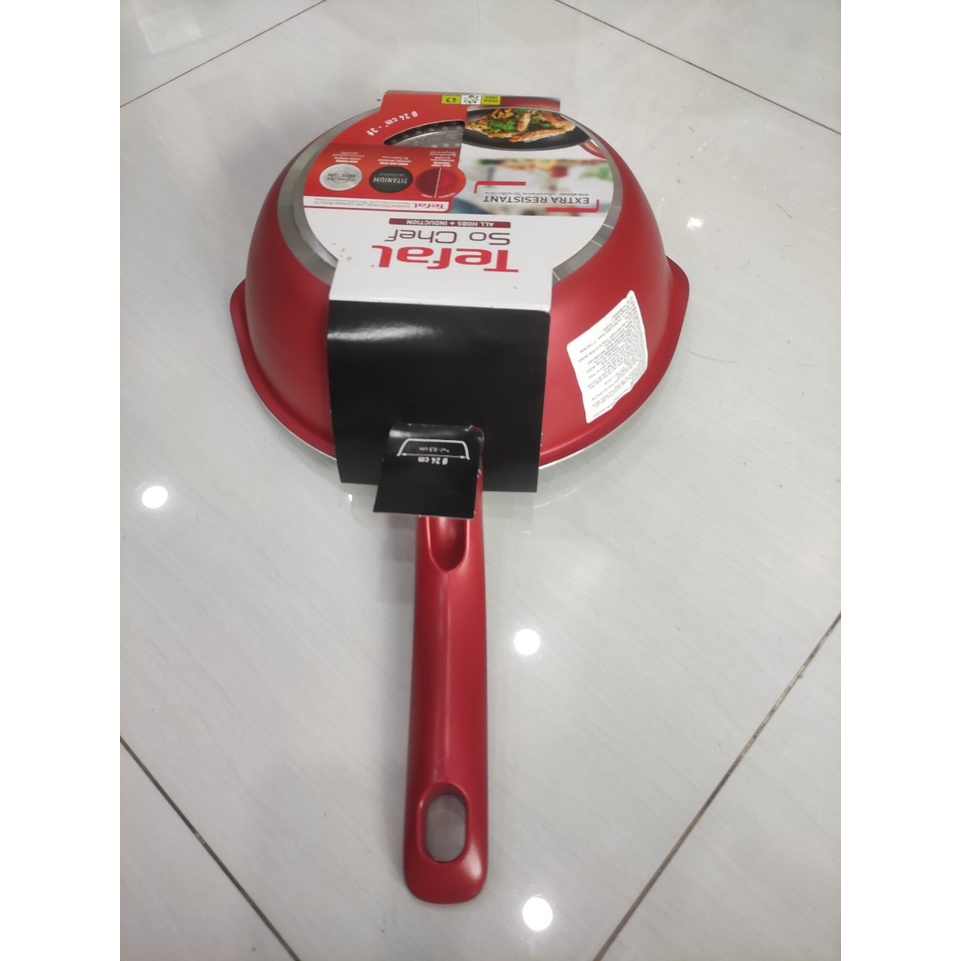 Chảo đáy từ lòng sâu chống dính cao cấp 24cm - Tefal So Chef