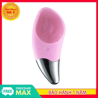 [GIÁ SỈ] [LOẠI TỐT] Máy rửa mặt massage da mặt Silicon Máy rửa mặt loại bỏ bụi bẩn làm sạch da làm