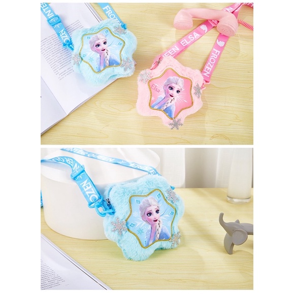Túi Đeo Chéo Hình Elsa Trong Phim Hoạt Hình Frozen 2 Xinh Xắn