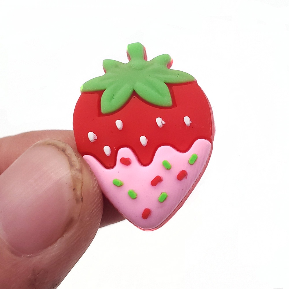 Jibbitz Chủ đề mô hình trái cây hoạt hình crocs DIY  Shoe Charms pvc accessories  Phụ kiện dép Với 1000 Mẫu Lựa Chọn Thích hợp làm quà tặng giày trẻ em