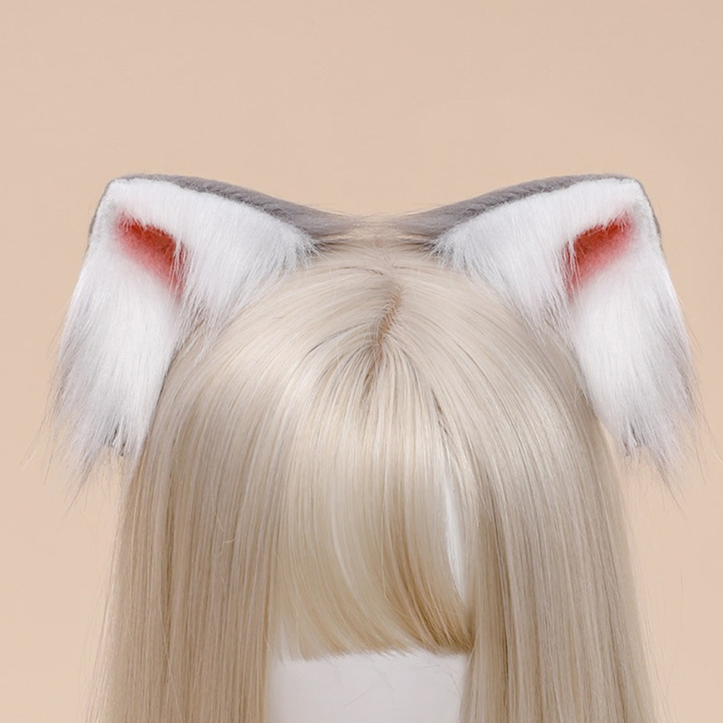 Băng Đô Tai Lông Xù Hóa Trang Anime Đáng Yêu Dịp Halloween