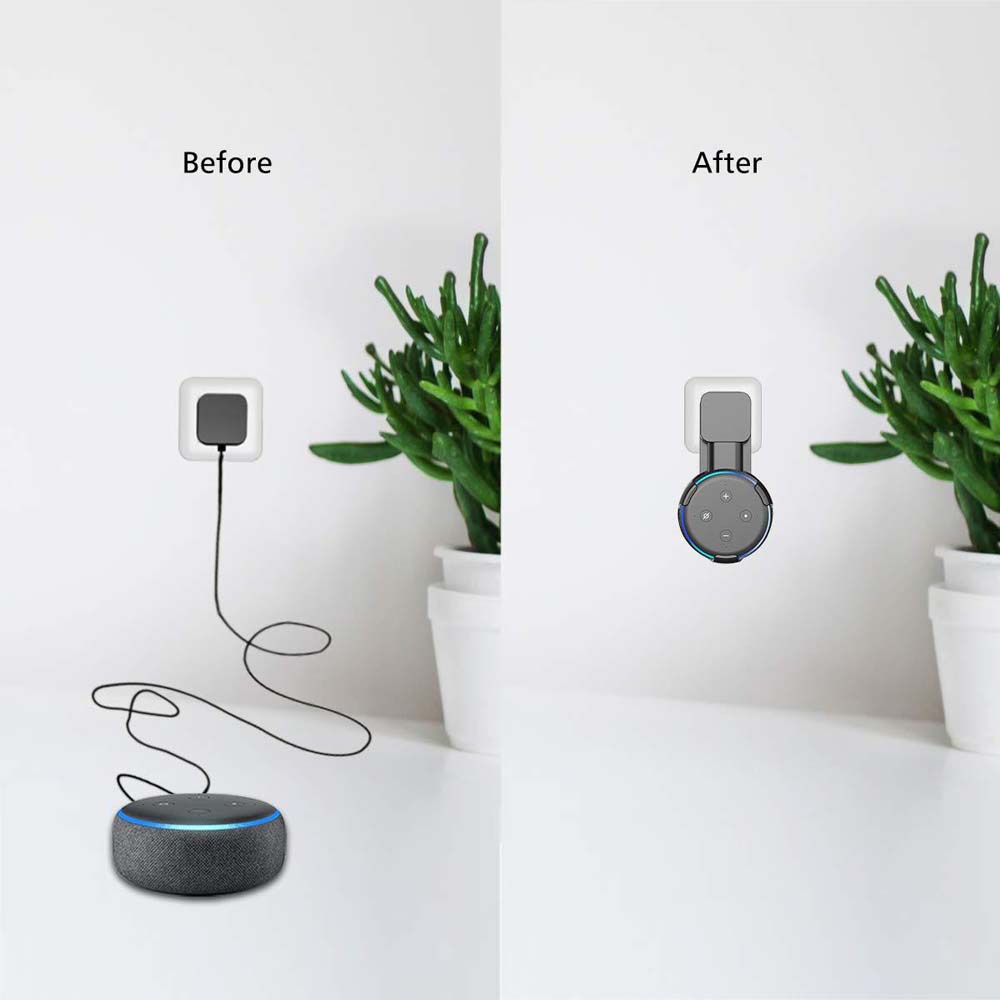 GOOGLE Giá Đỡ Loa Gắn Tường Thông Minh Tiết Kiệm Không Gian Cho Amazon Echo Dot 3