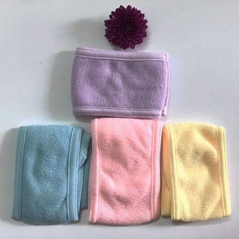 Khăn quấn tóc phun xăm nối mi spa Loại Tốt - Băng đô quấn đầu cố định tóc - Khăn cuốn tóc đa năng