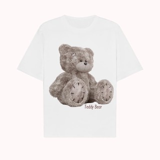 Áo thun tay lỡ Teddy Bear