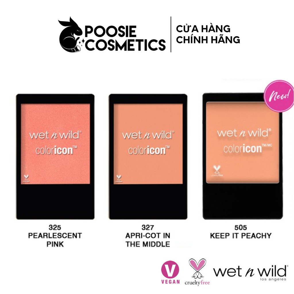 [WETNWILD] Phấn má hồng Color Icon Blush