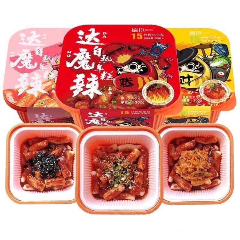 Tobokki Tự Sôi 3 Vị , Chuẩn Vị Hàn Quốc - Mèo Ăn Vặt