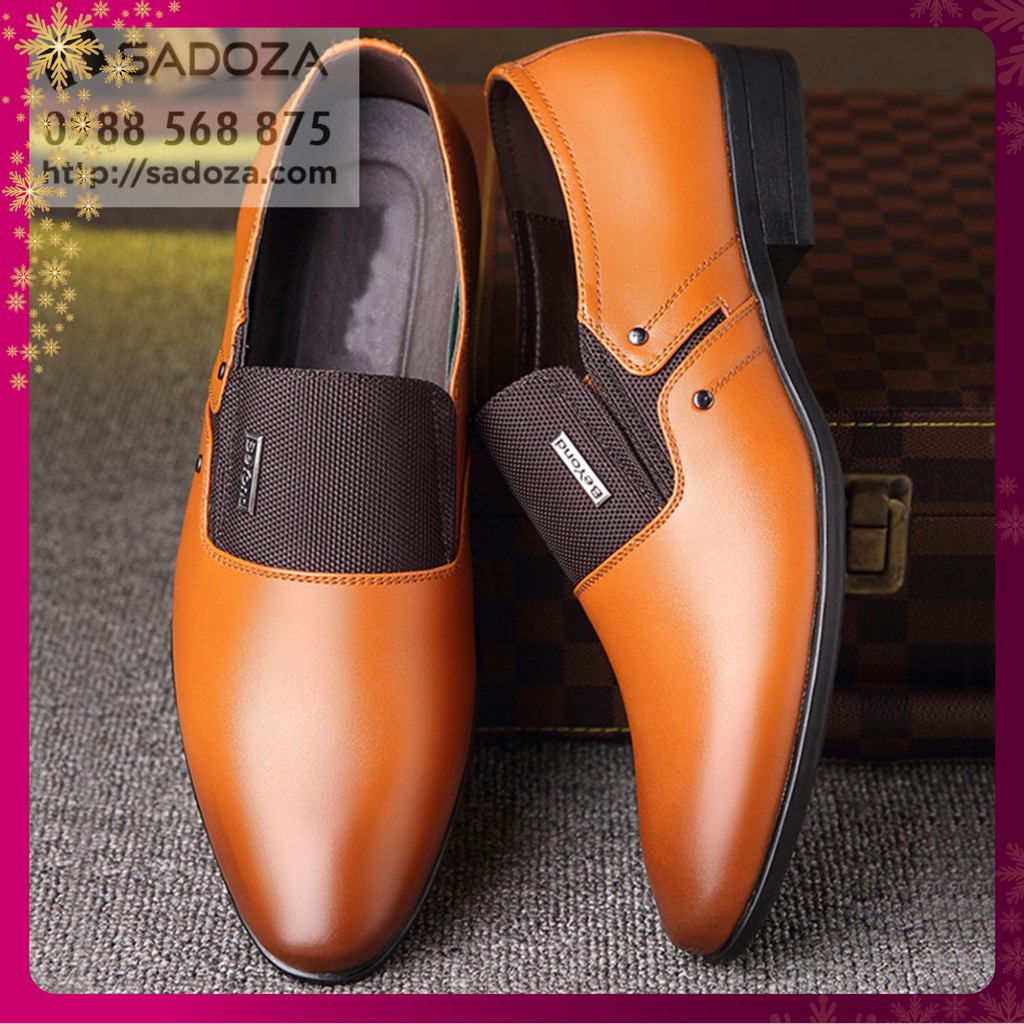 Giày Lười Nam - FREESHIP - Giày Nam Cao Cấp Bền Đẹp GD88 | BigBuy360 - bigbuy360.vn