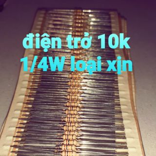 50 điện trở 10k 1/4W loại xịn