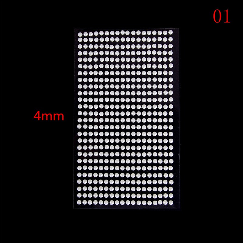 Miếng Dán Acrylic Ngọc Trai Trắng Tự Dính Trang Trí Đồ Chơi Cho Bé DIY