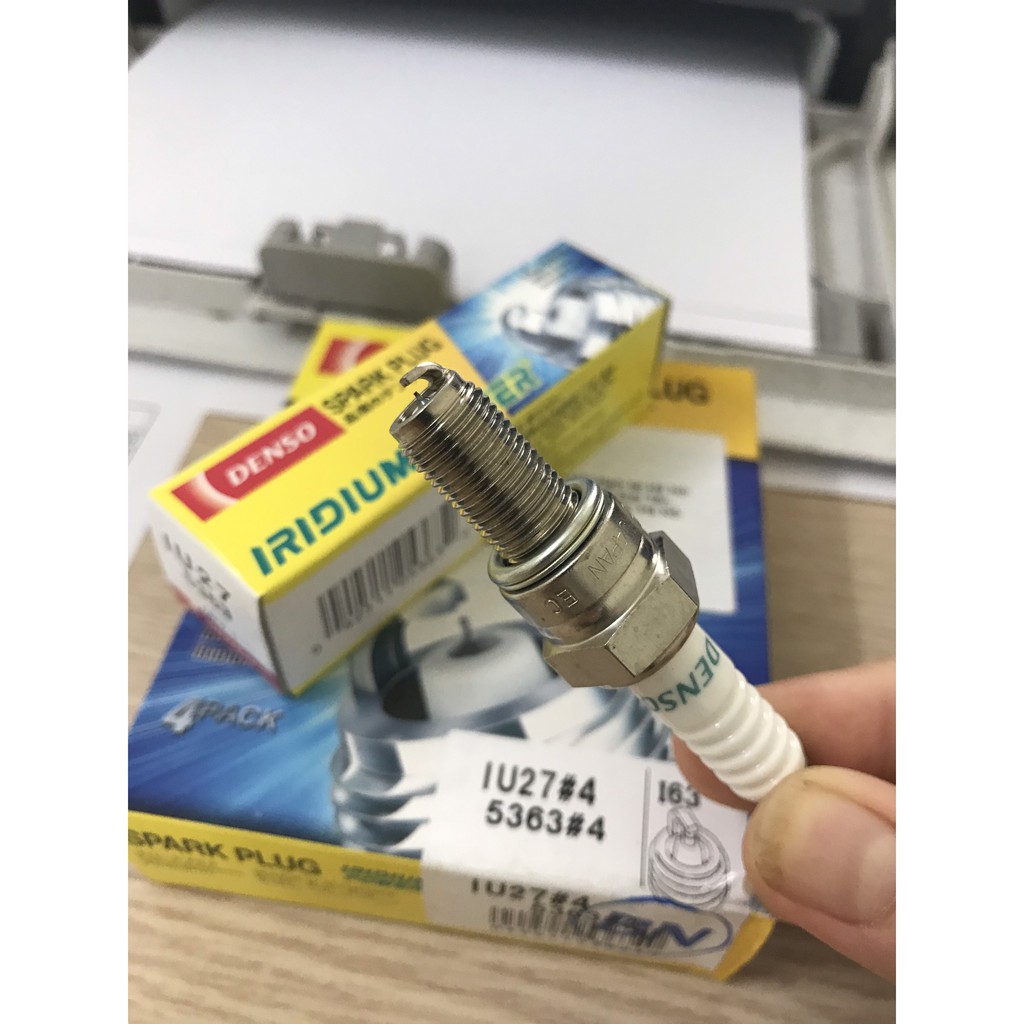Bugi cao cấp DENSO Iridium IU27 cho xe Exciter, Winner, Suzuki GZ150
