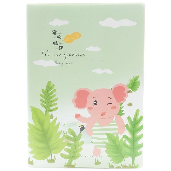 Sổ Bìa Trong Kẻ Ngang Pet Imagination 564-009 - Hình Voi