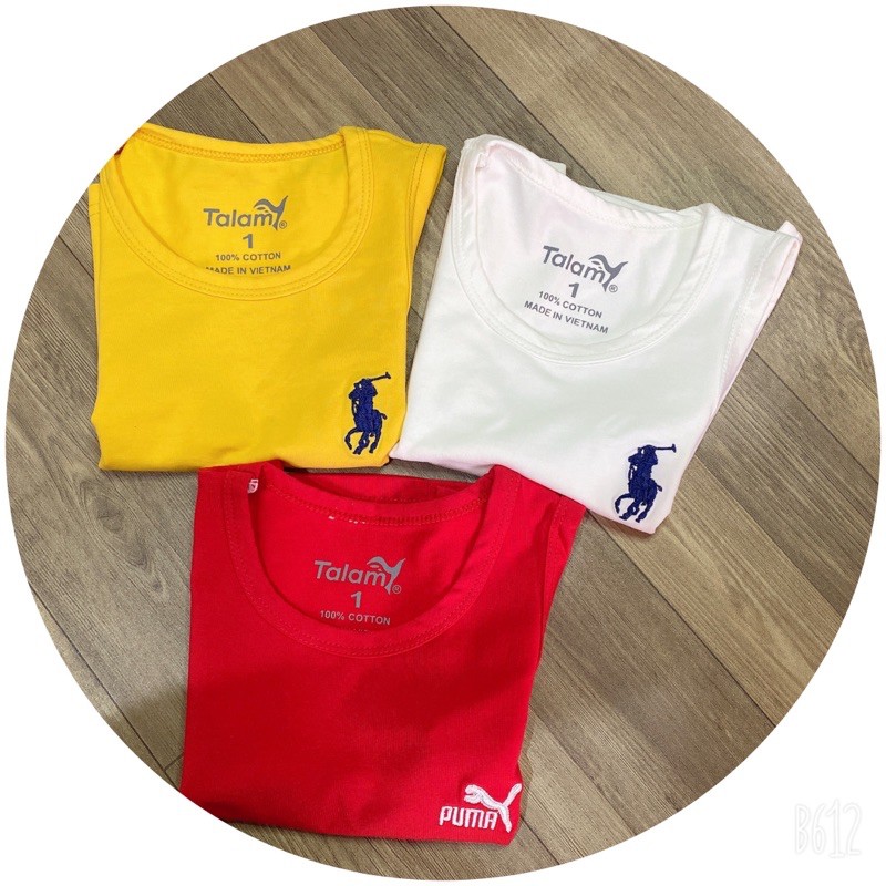 Combo 3 Áo Ba Lỗ Bé Trai 8-23Kg Chất Cotton 4 Chiều Thoáng